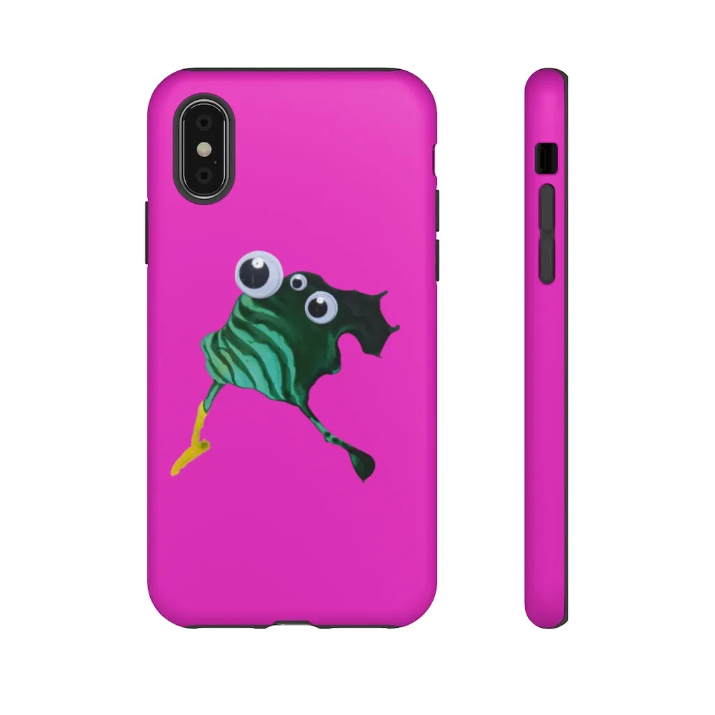"Leapfrog" Fuchsia Tuffy Phone Case