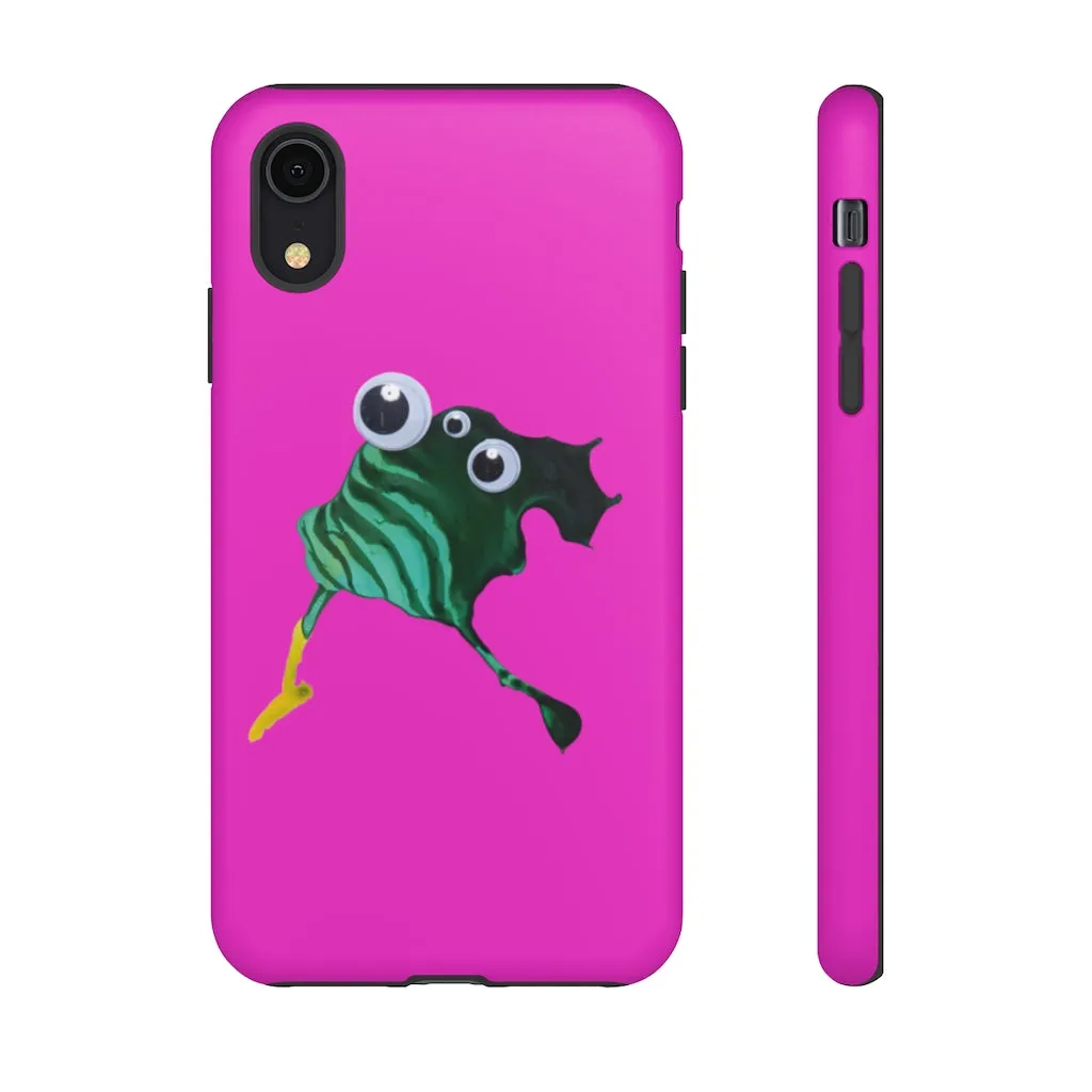 "Leapfrog" Fuchsia Tuffy Phone Case