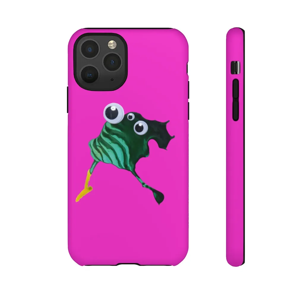 "Leapfrog" Fuchsia Tuffy Phone Case