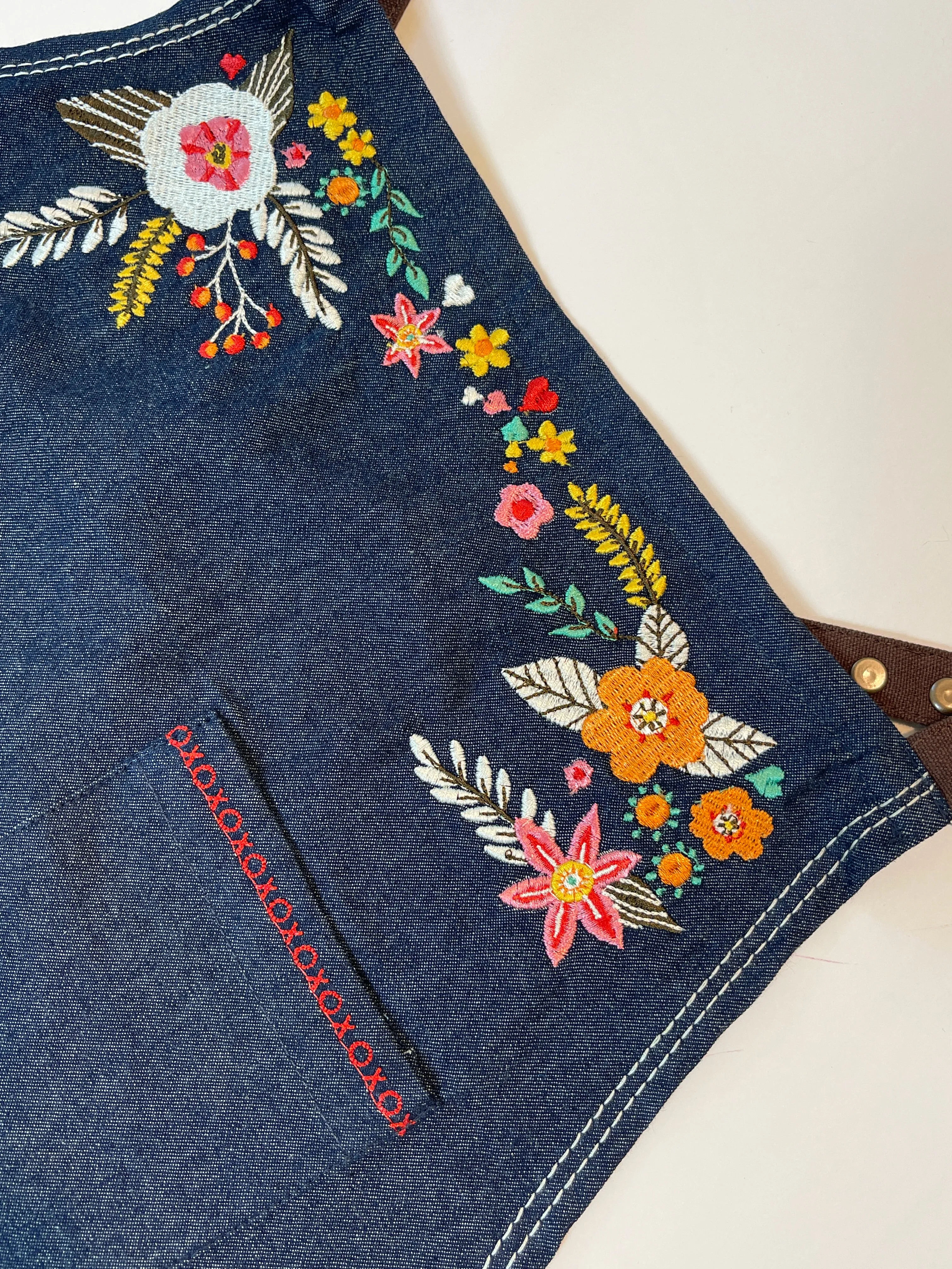 "Solstice" Denim Apron - Womens'