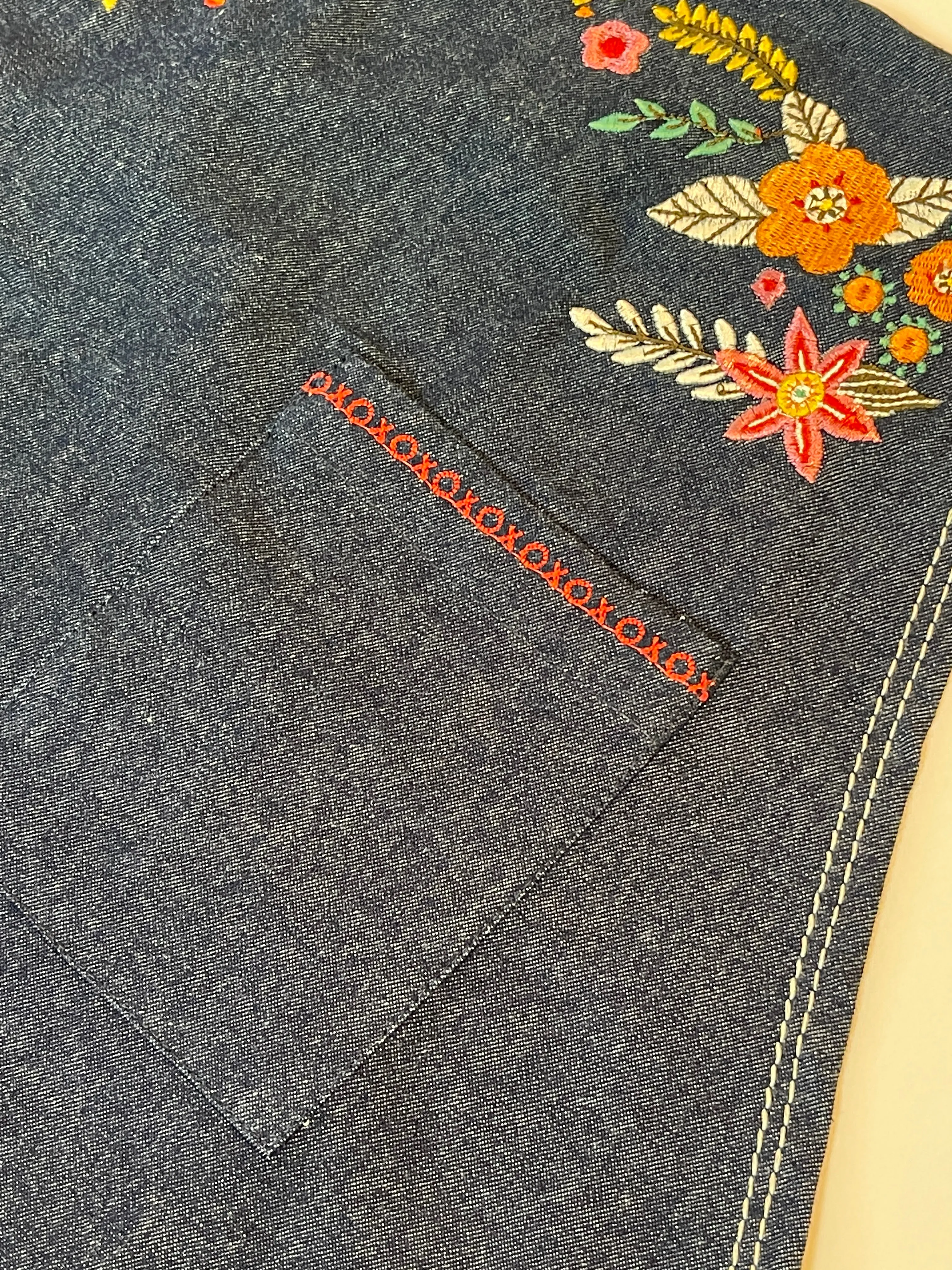 "Solstice" Denim Apron - Womens'