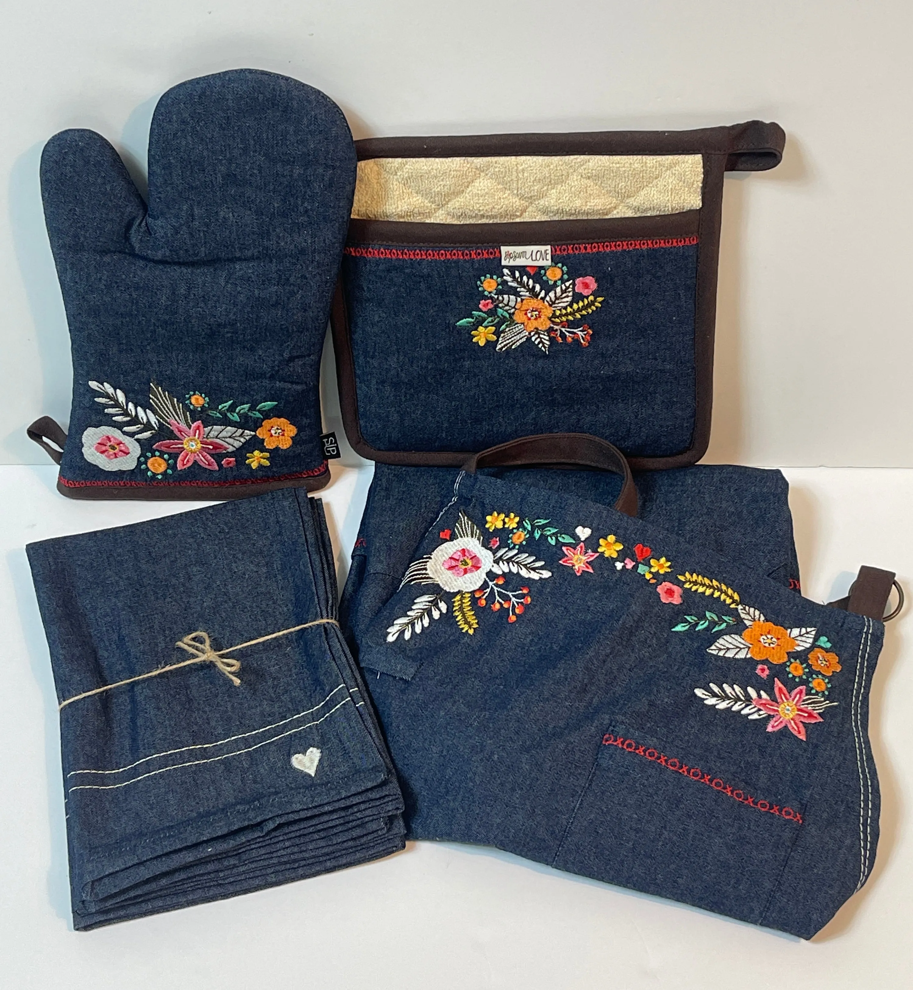 "Solstice" Denim Apron - Womens'