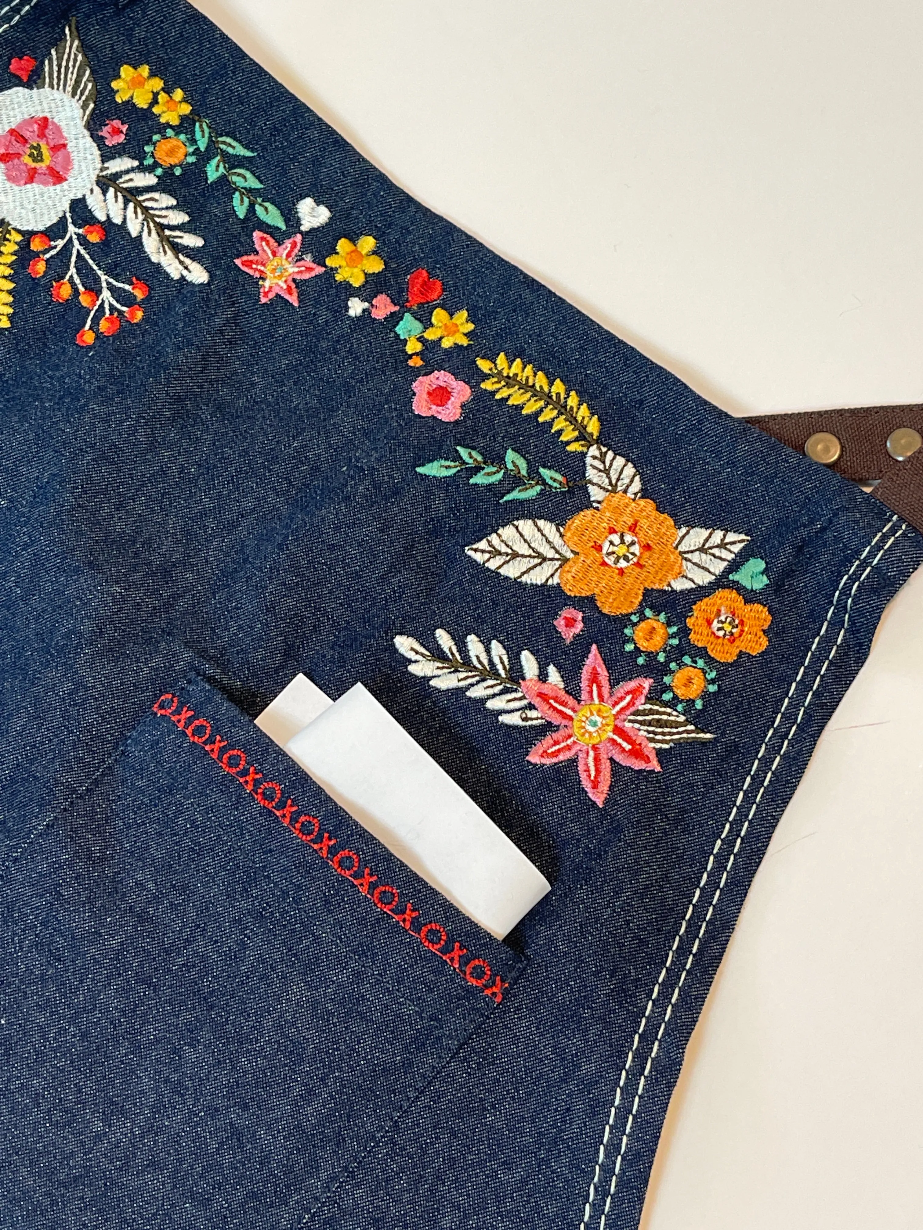 "Solstice" Denim Apron - Womens'