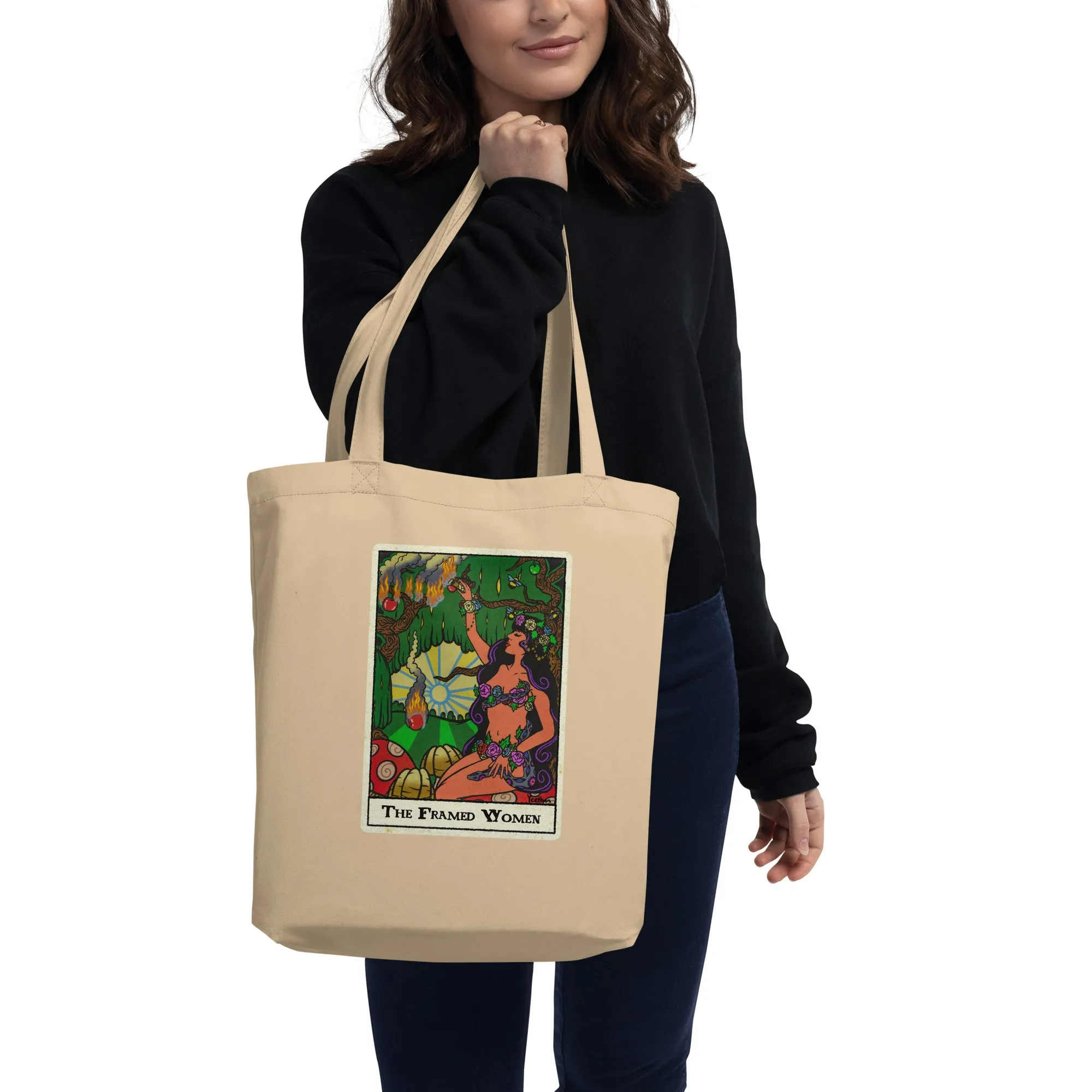 "The Framed Women" Feminist Themed Premium Organic Tote Bag