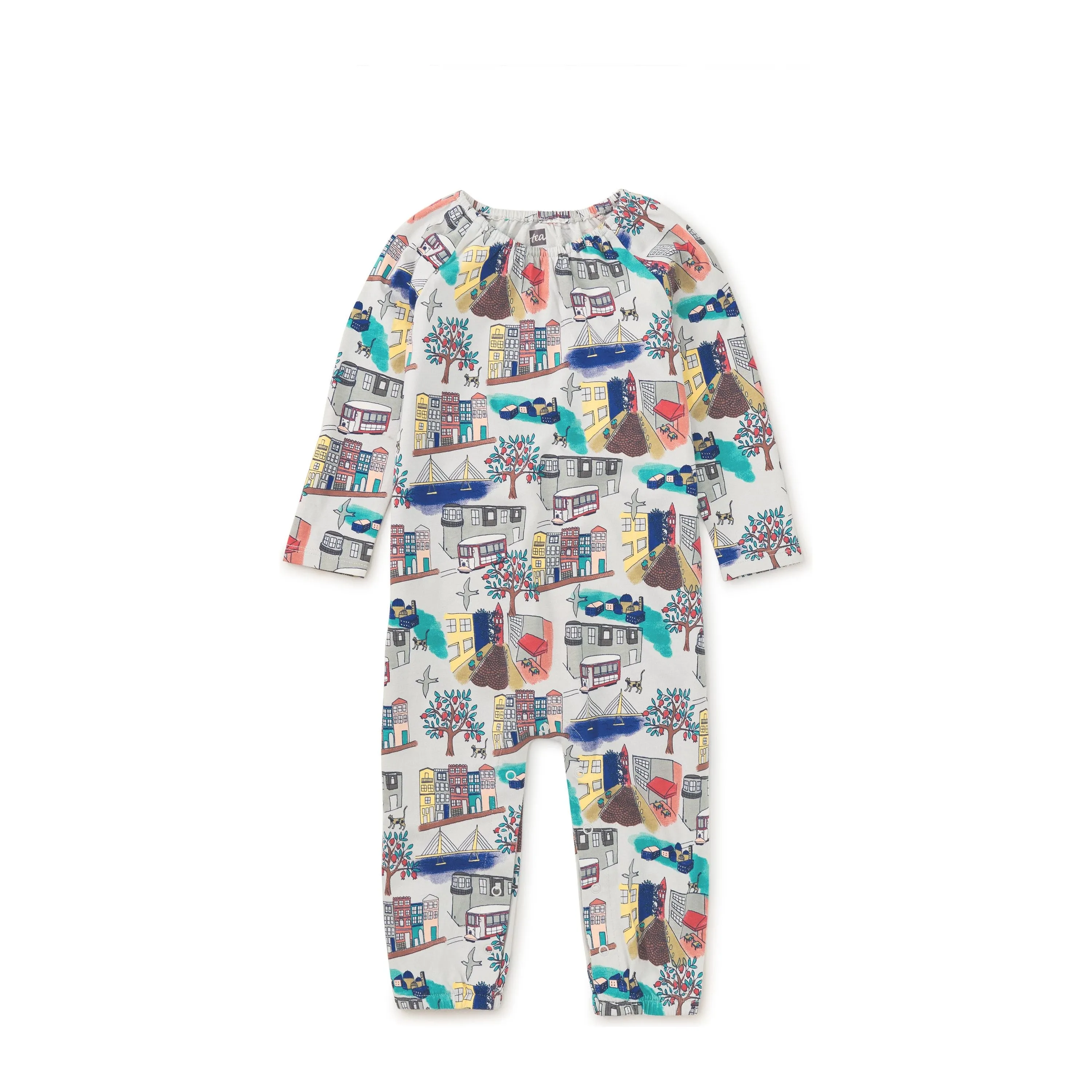 Raglan Baby Romper - Istanbul Miniature