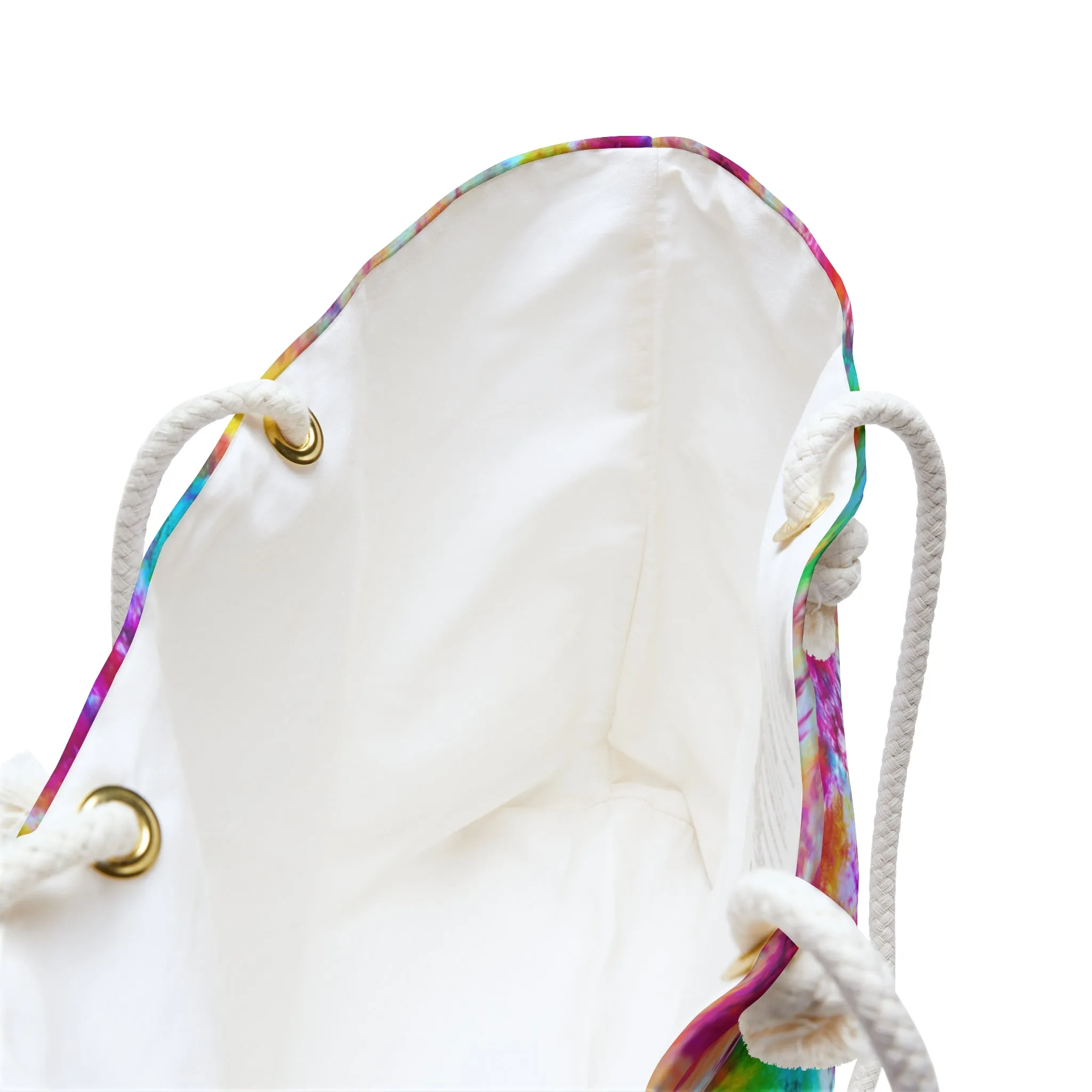 Rainbow Tie Dye Weekender Bag