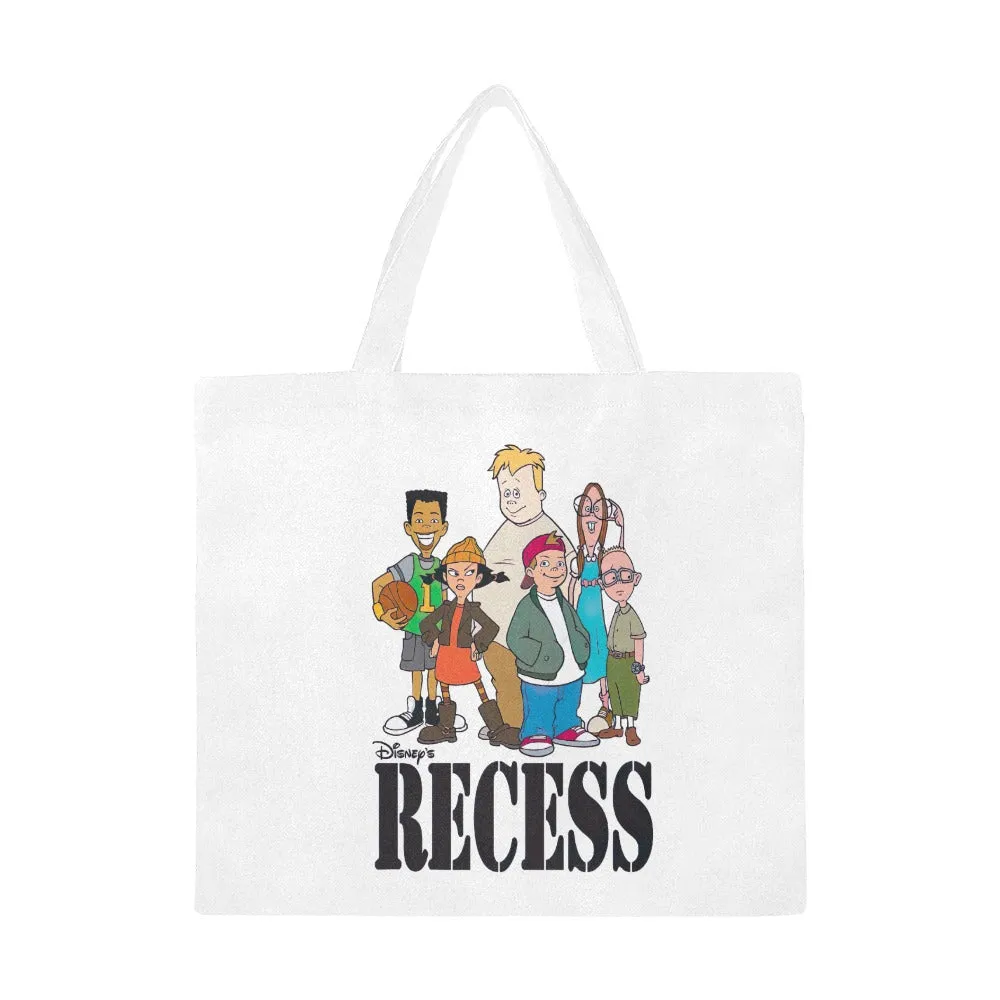 Recess Crew Canvas Tote Bag (Large)
