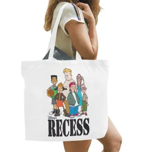 Recess Crew Canvas Tote Bag (Large)