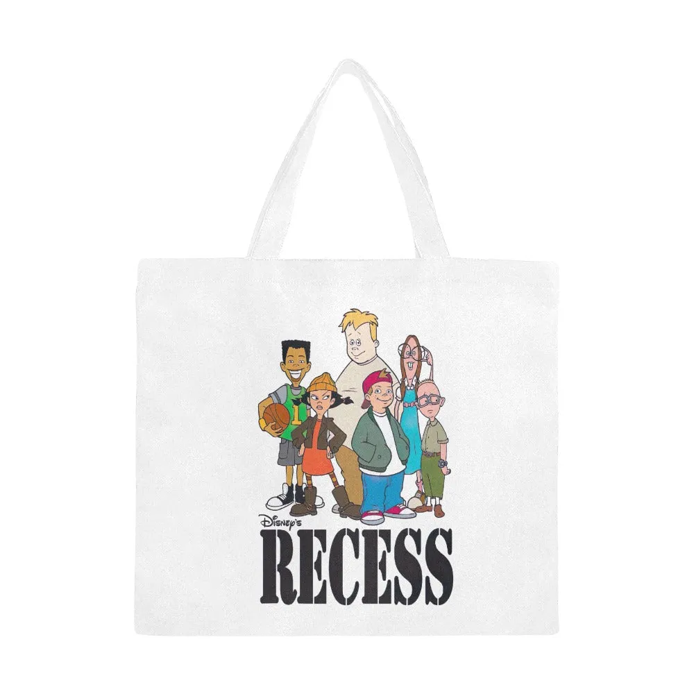 Recess Crew Canvas Tote Bag (Large)