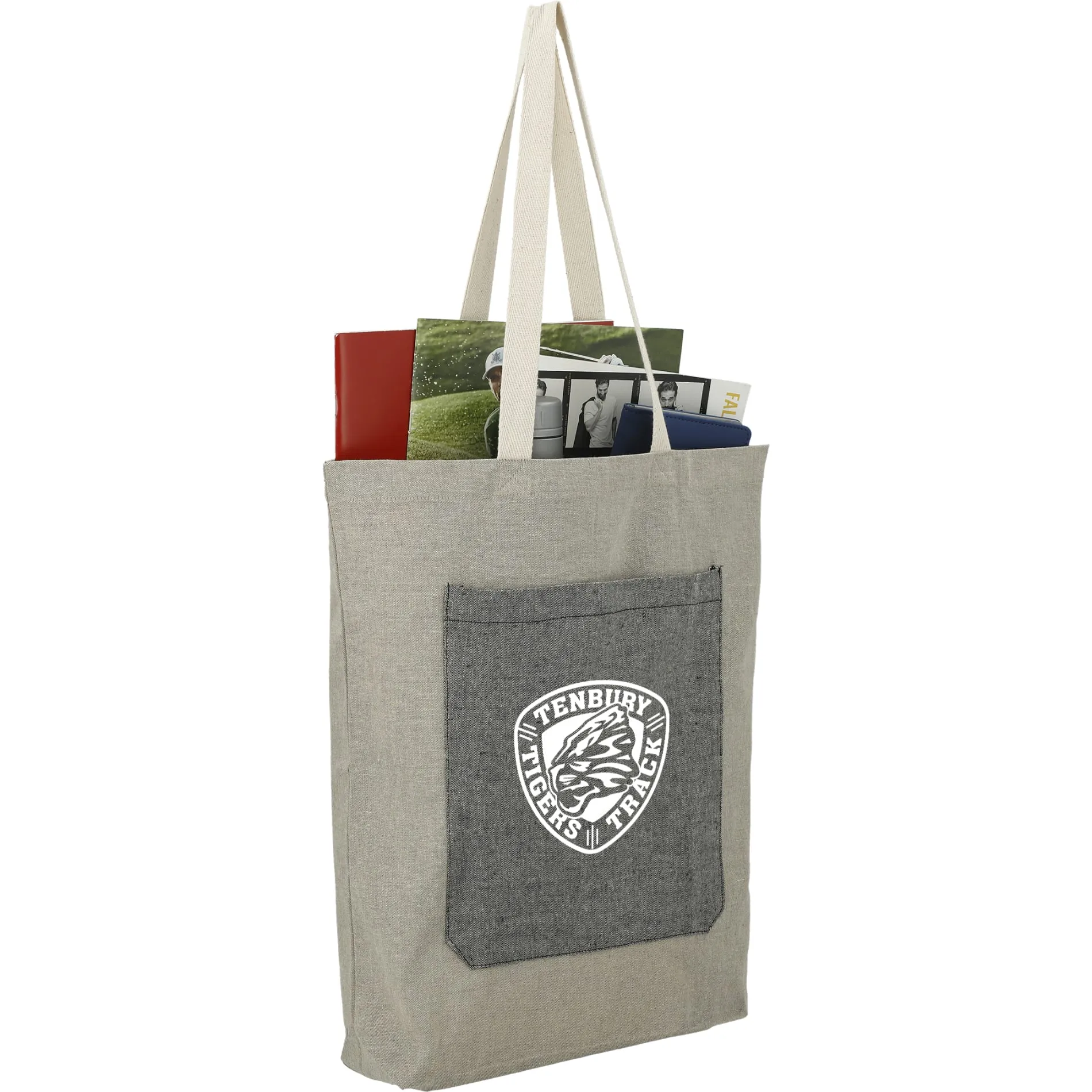 Recycled Cotton Pocket Tote