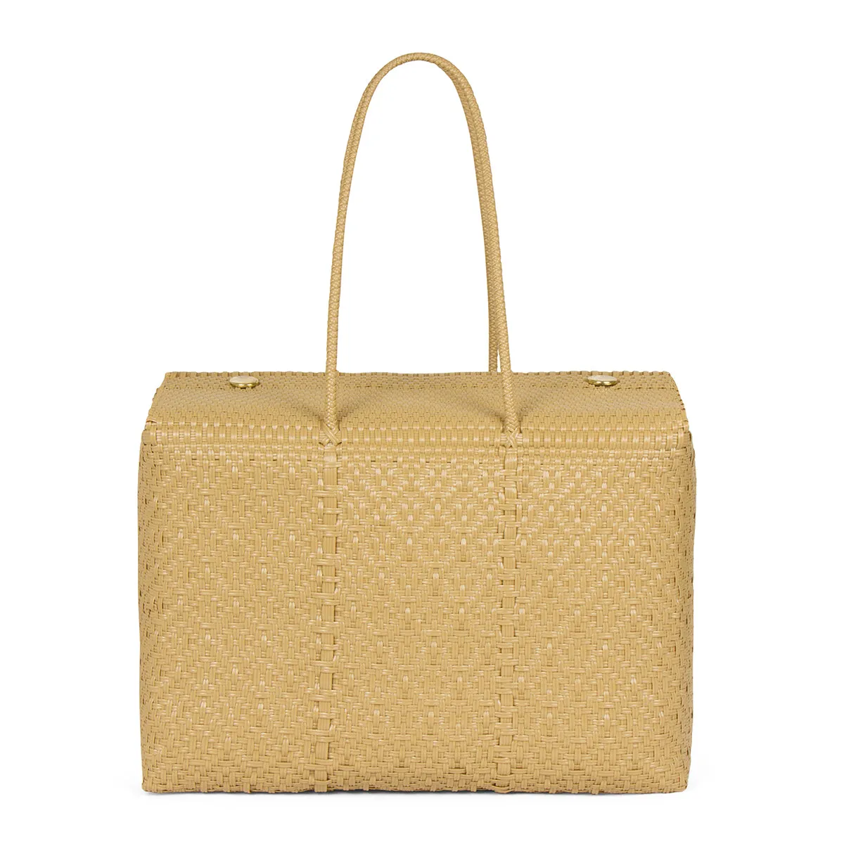 Recycled ♻️ Plastic Tan Travel Bag - multi sizes