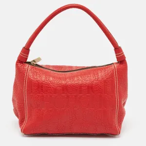 Red Leather Shoulder Bag