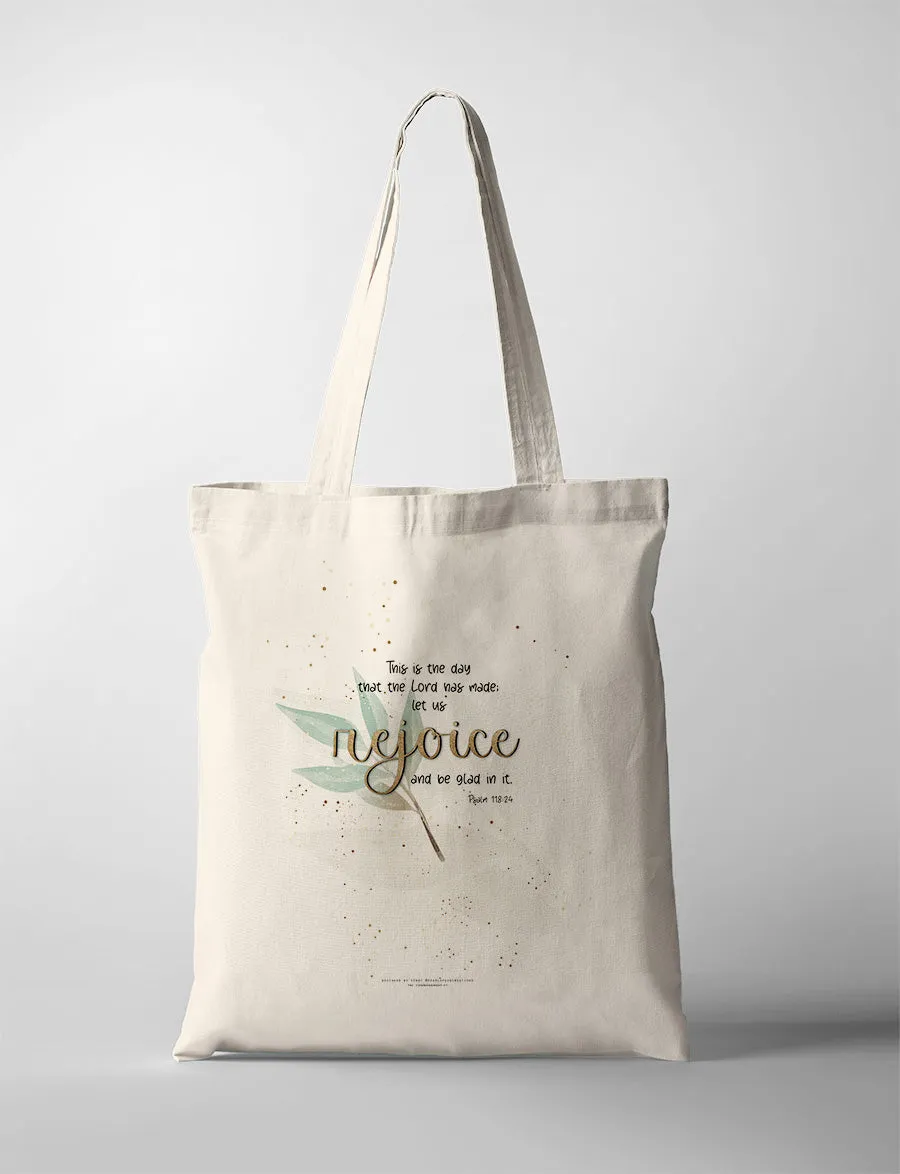 Rejoice and Be Glad {Tote Bag}