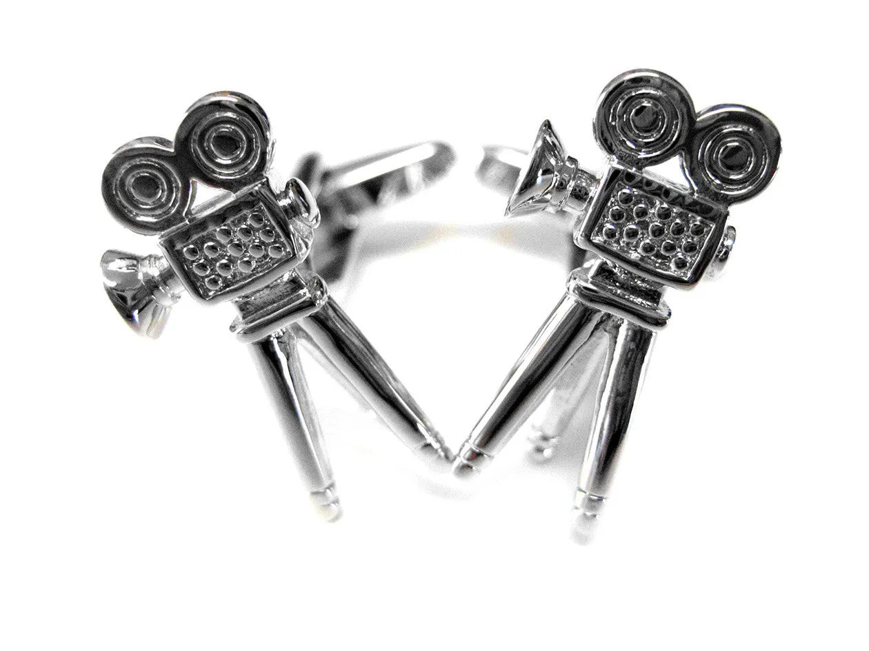 Retro Video Camera Cufflinks