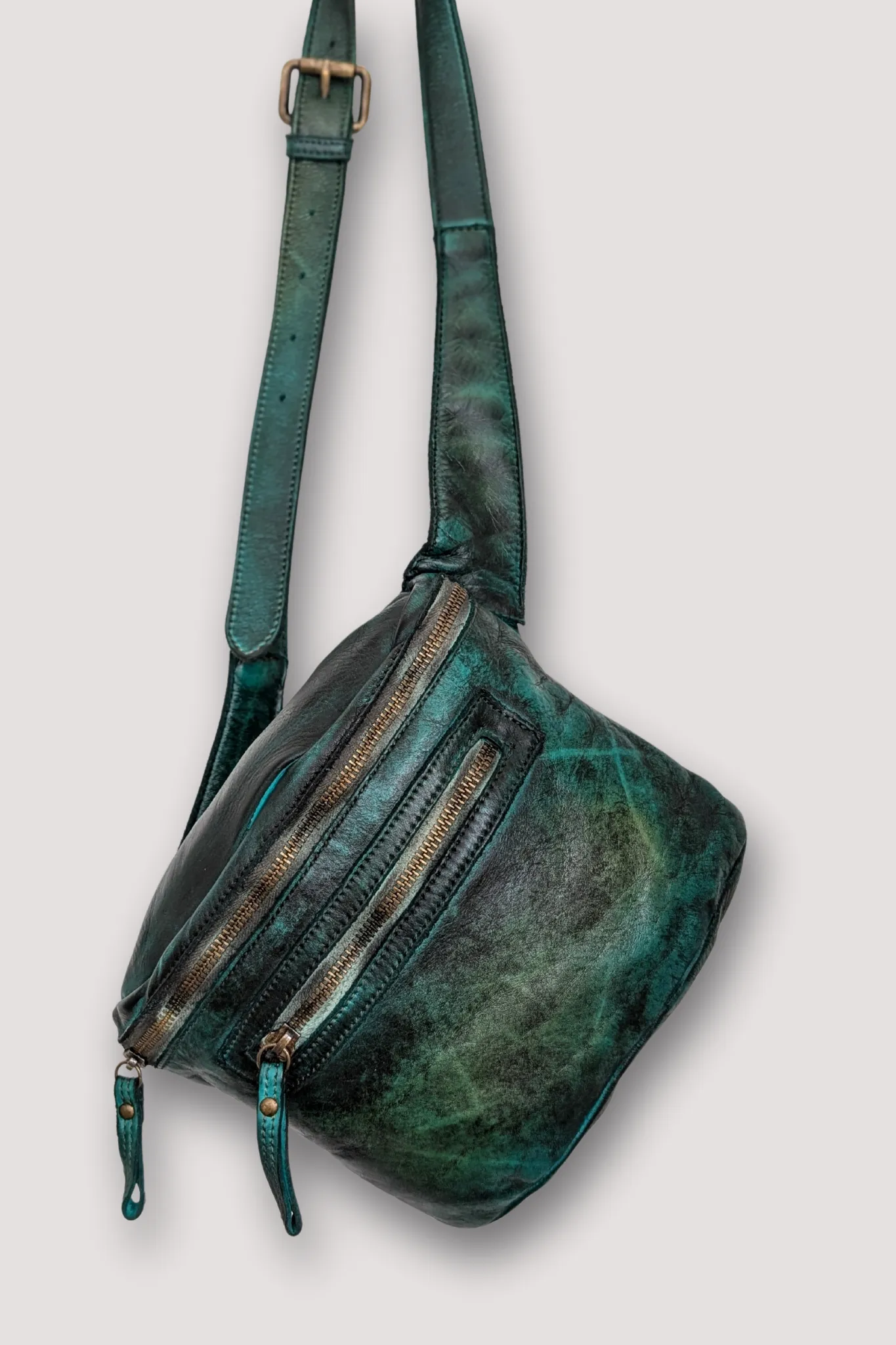 Rider Crossbody Sling Bag - Limited Edition - Gold Green - CANADA