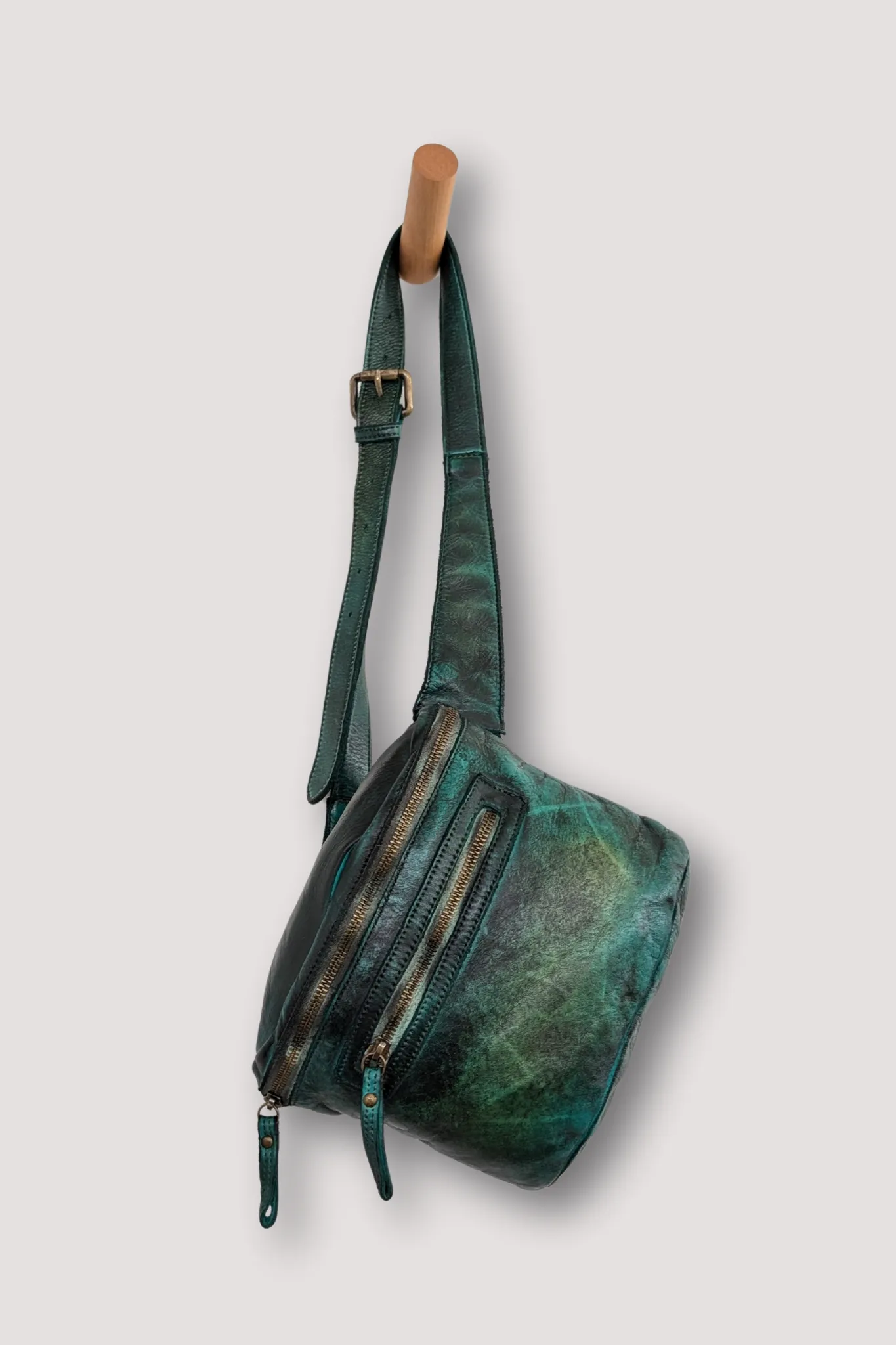 Rider Crossbody Sling Bag - Limited Edition - Gold Green - CANADA