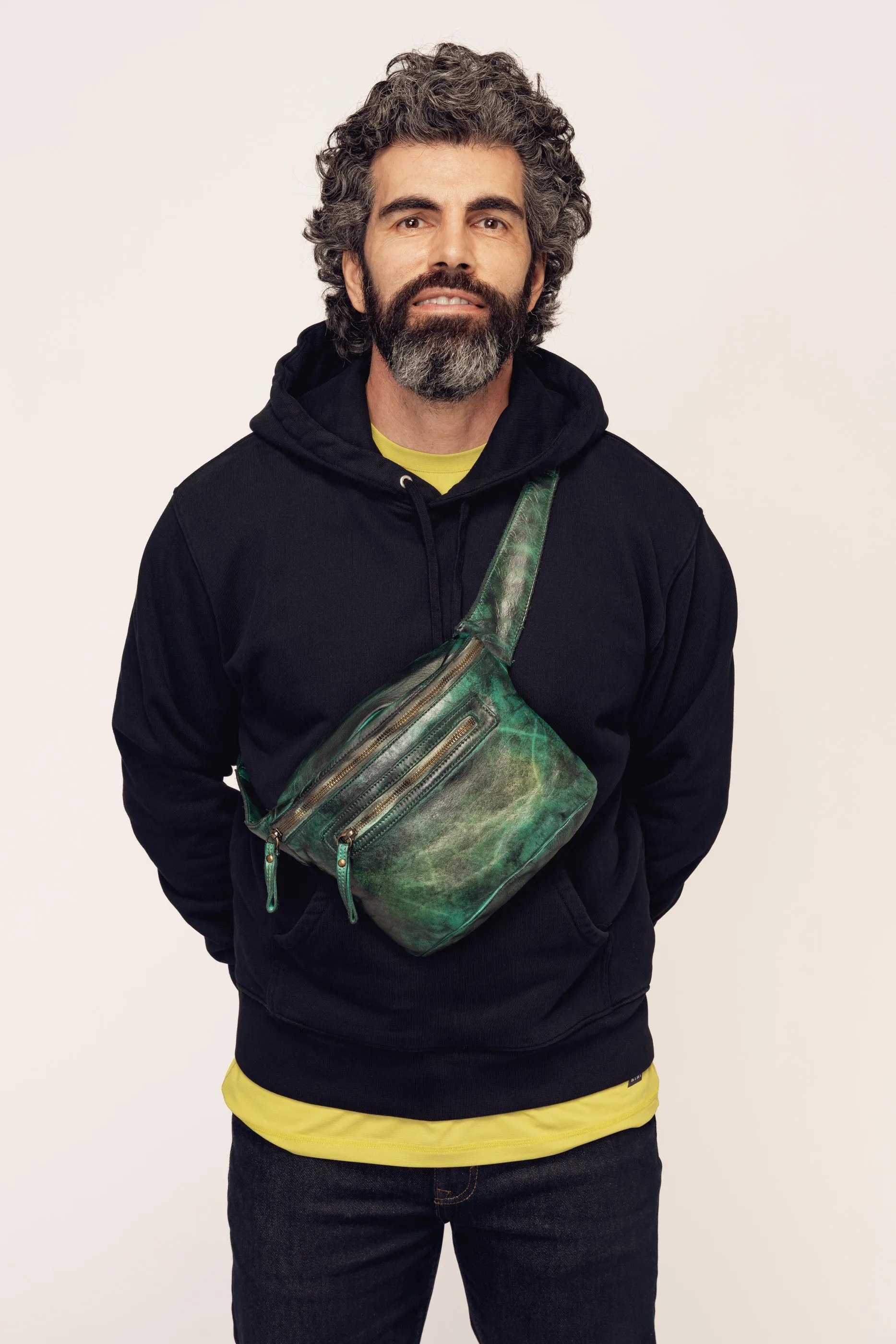 Rider Crossbody Sling Bag - Limited Edition - Gold Green - CANADA