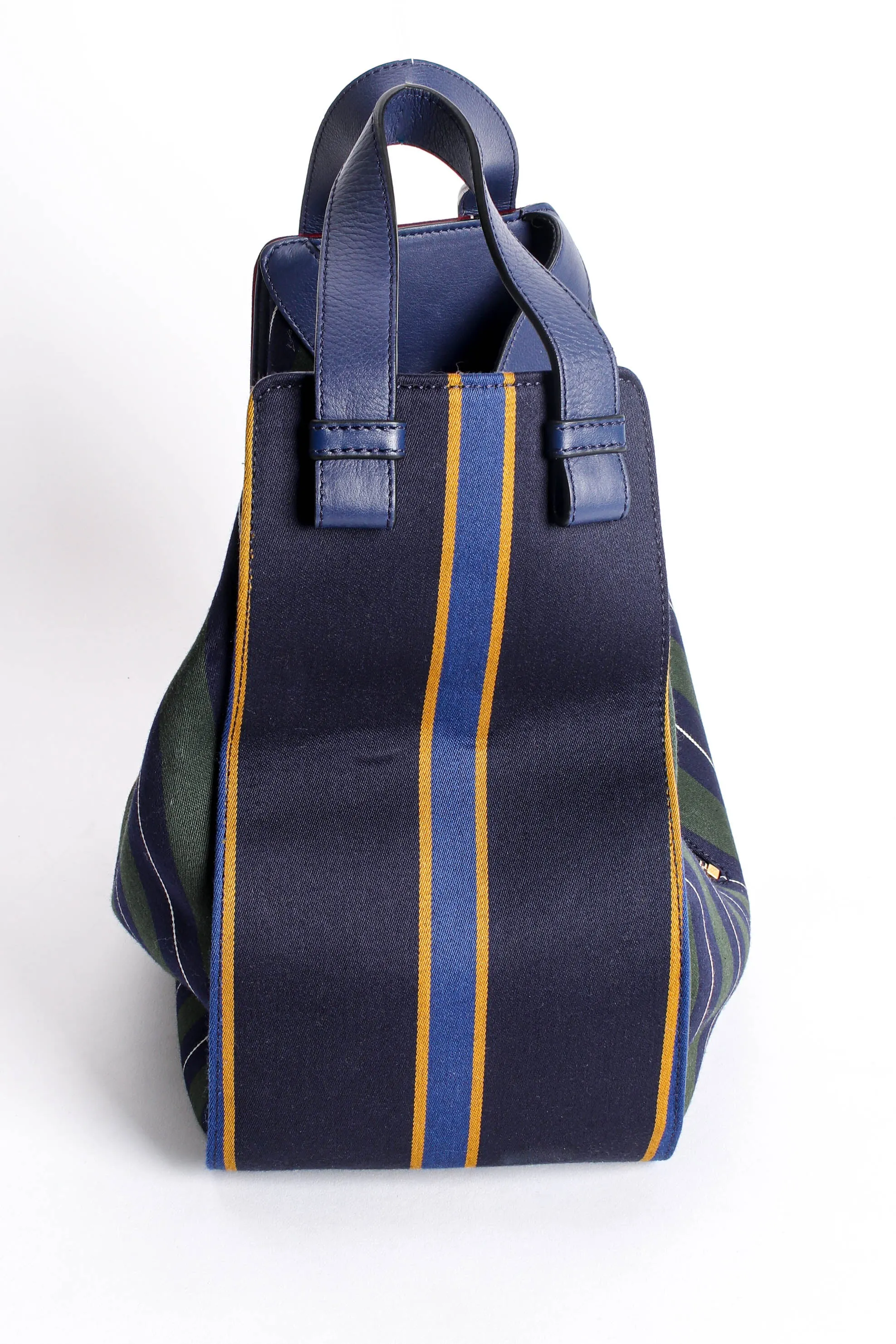 Rugby Stripe Canvas Hammock Bag