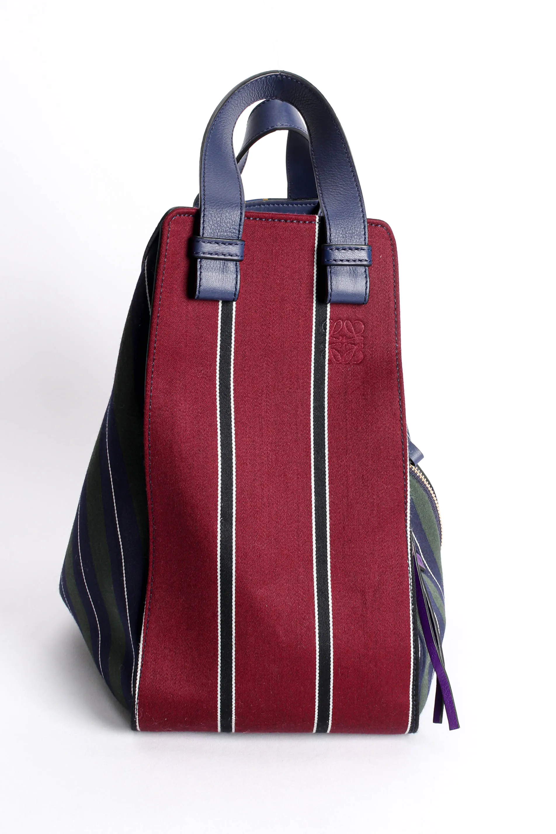 Rugby Stripe Canvas Hammock Bag