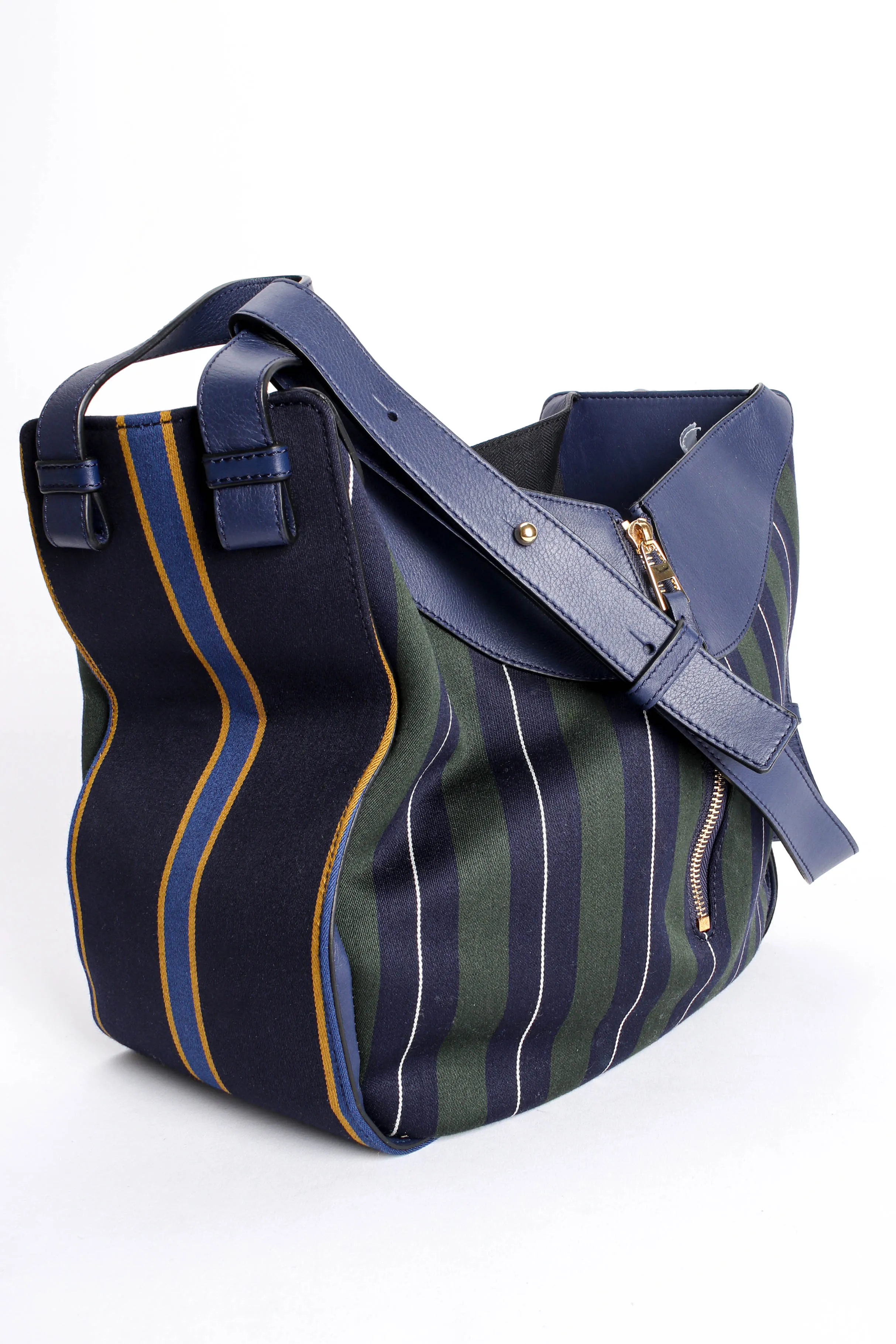Rugby Stripe Canvas Hammock Bag