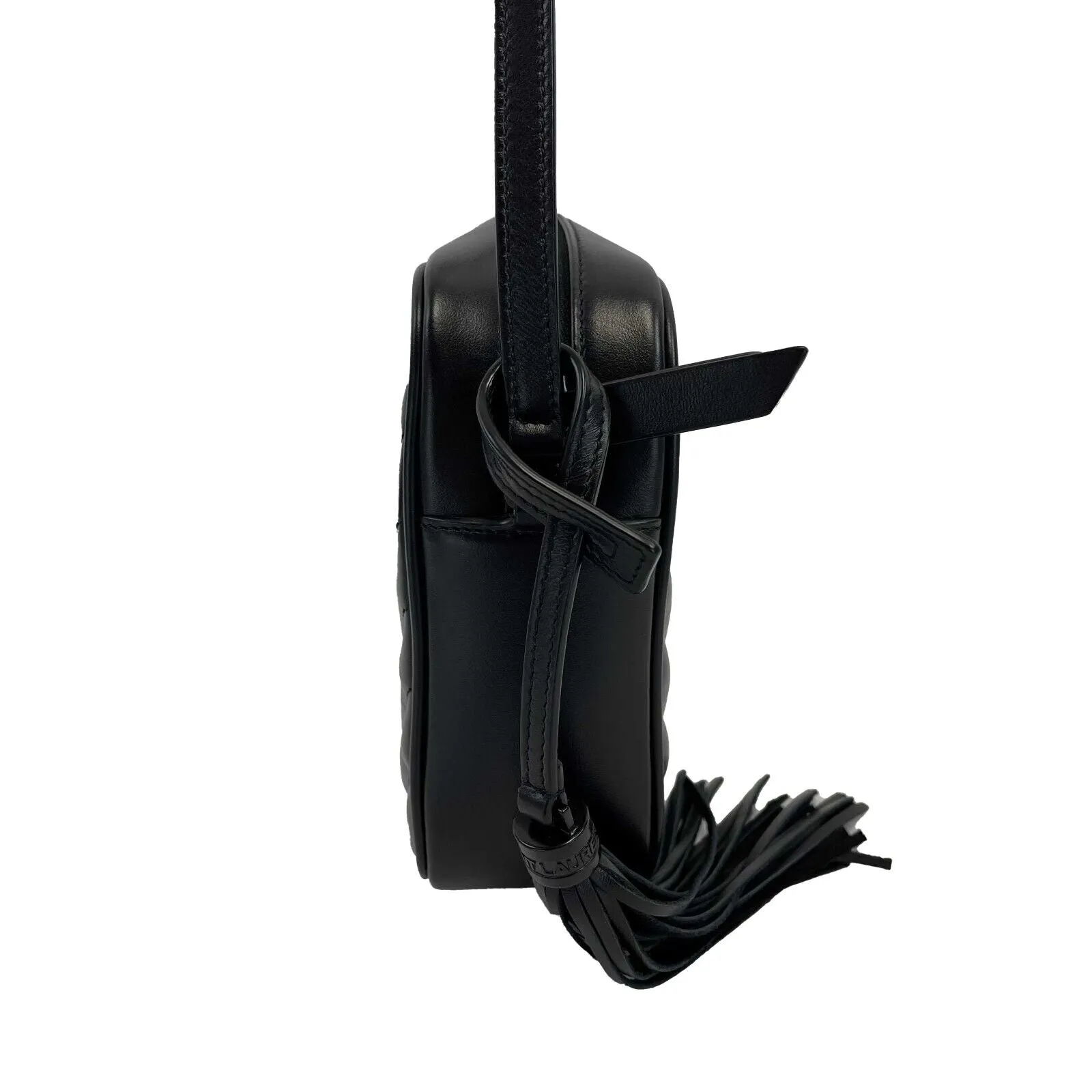 Saint Laurent - Excellent - Lou Camera Bag in Quilted Leather Black Crossbody