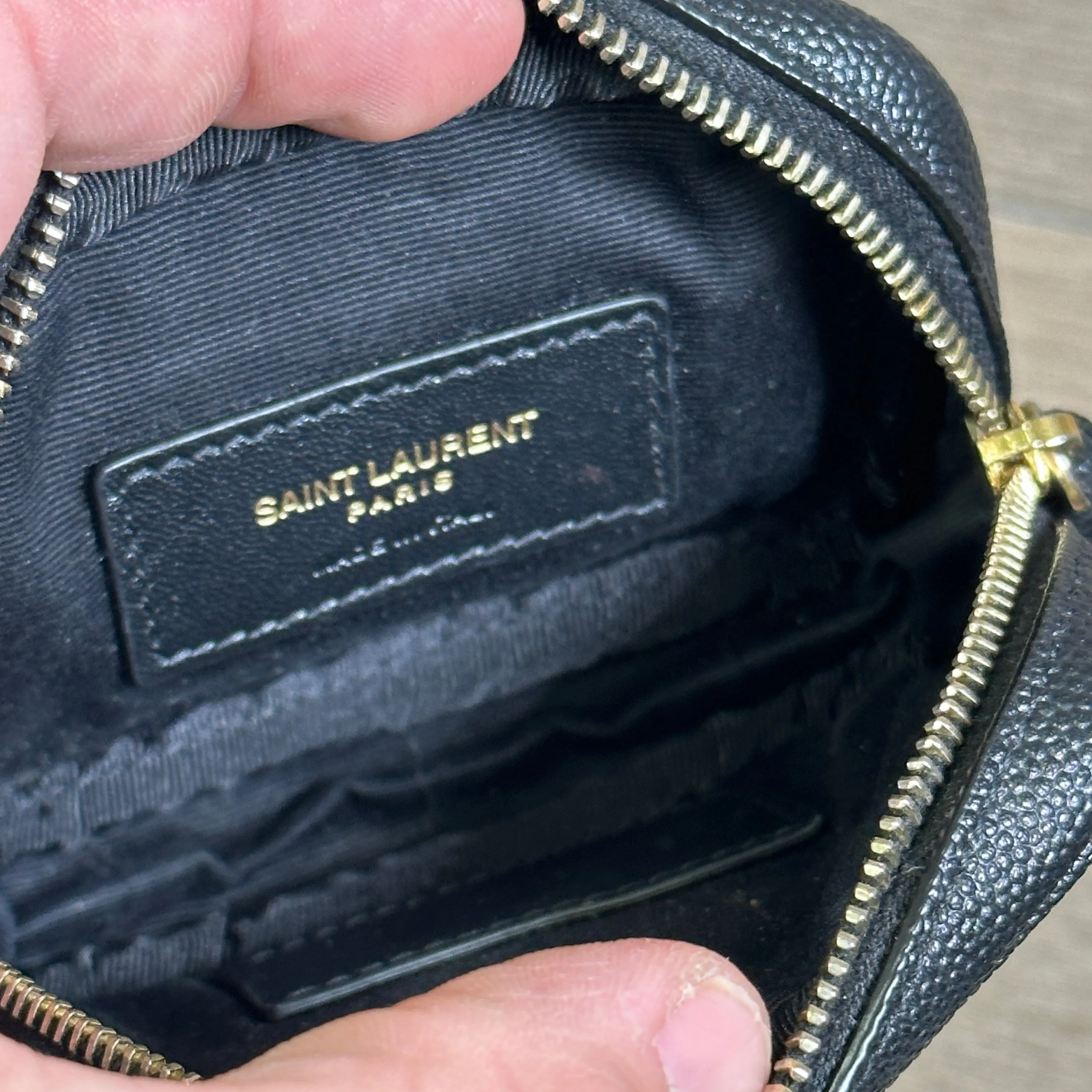 Saint Laurent Monogram Baby Lou Camera Bag - Black