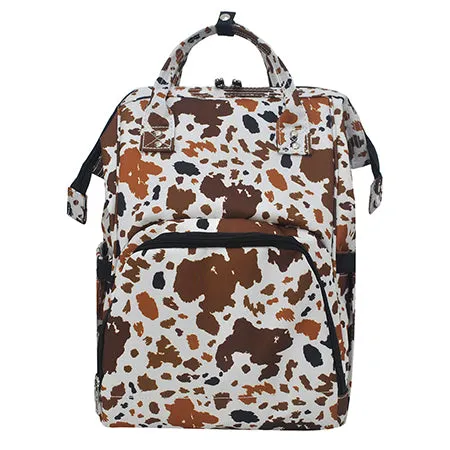!SALE! Mocha Cow NGIL Diaper Bag/Travel Backpack