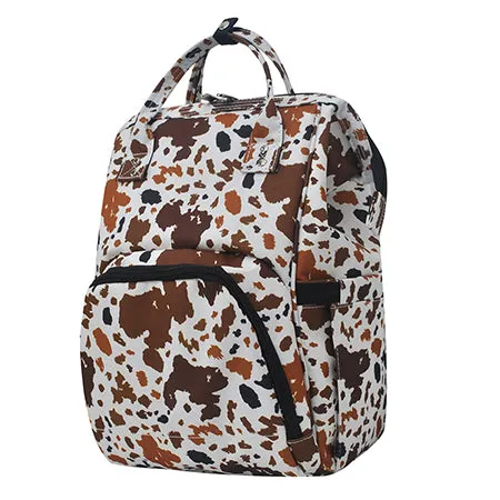 !SALE! Mocha Cow NGIL Diaper Bag/Travel Backpack