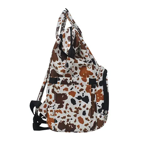 !SALE! Mocha Cow NGIL Diaper Bag/Travel Backpack