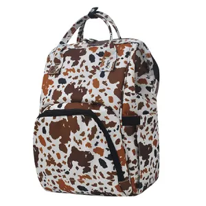 !SALE! Mocha Cow NGIL Diaper Bag/Travel Backpack