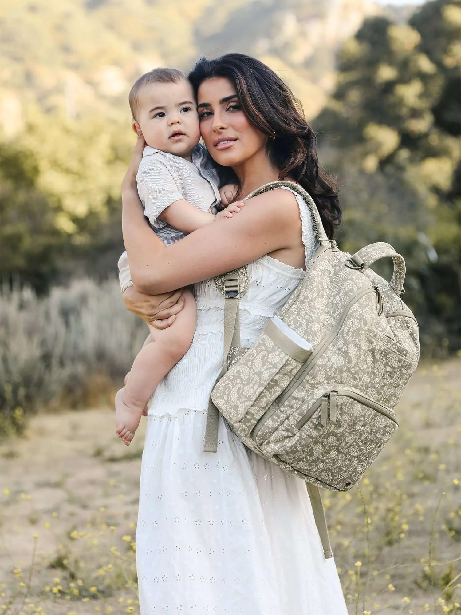 Sazan   JuJuBe Classic Diaper Backpack - Paisley Floral
