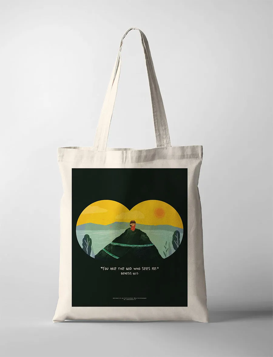 Seen by the God Who Knows {Tote Bag}