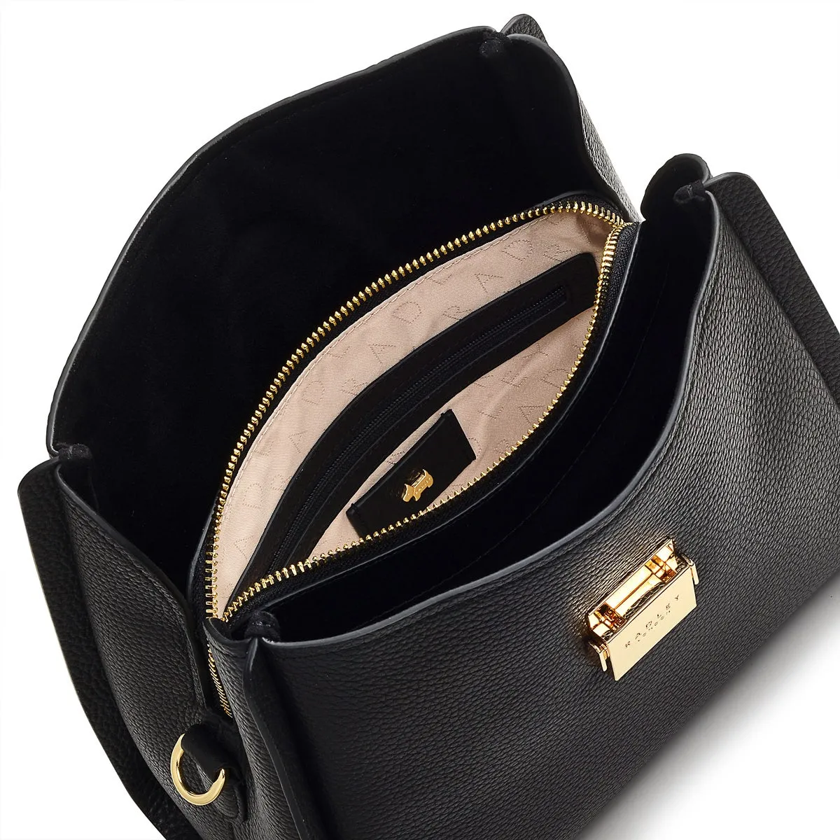 SLOANE STREET Medium Zip-Top Cross Body