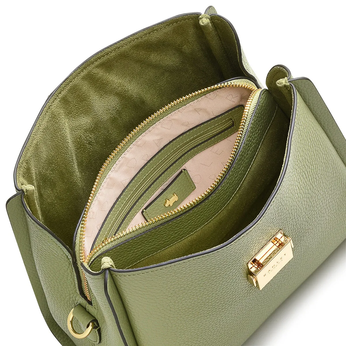 SLOANE STREET Medium Zip-Top Cross Body