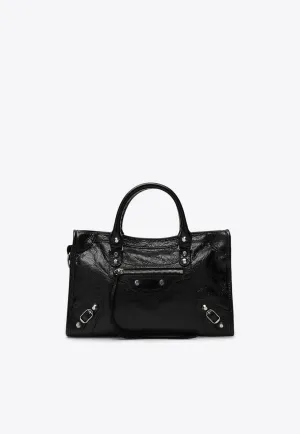 Small Le City Leather Tote Bag