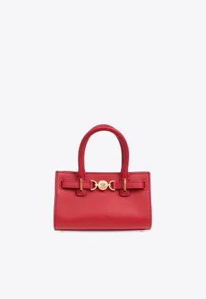 Small Medusa '95 Leather Top Handle Bag