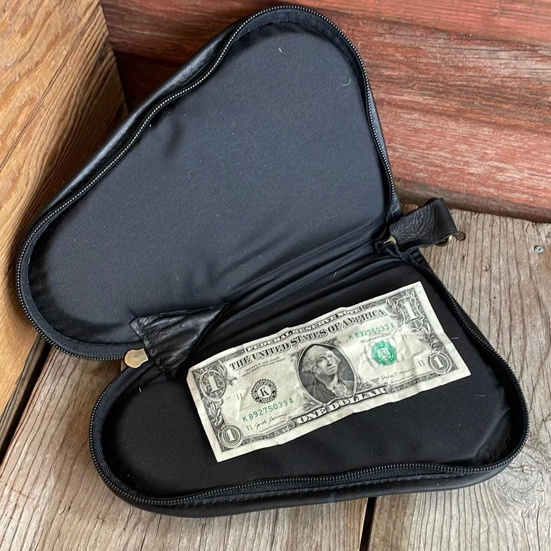 Small Pistol Case - Cowhide w/