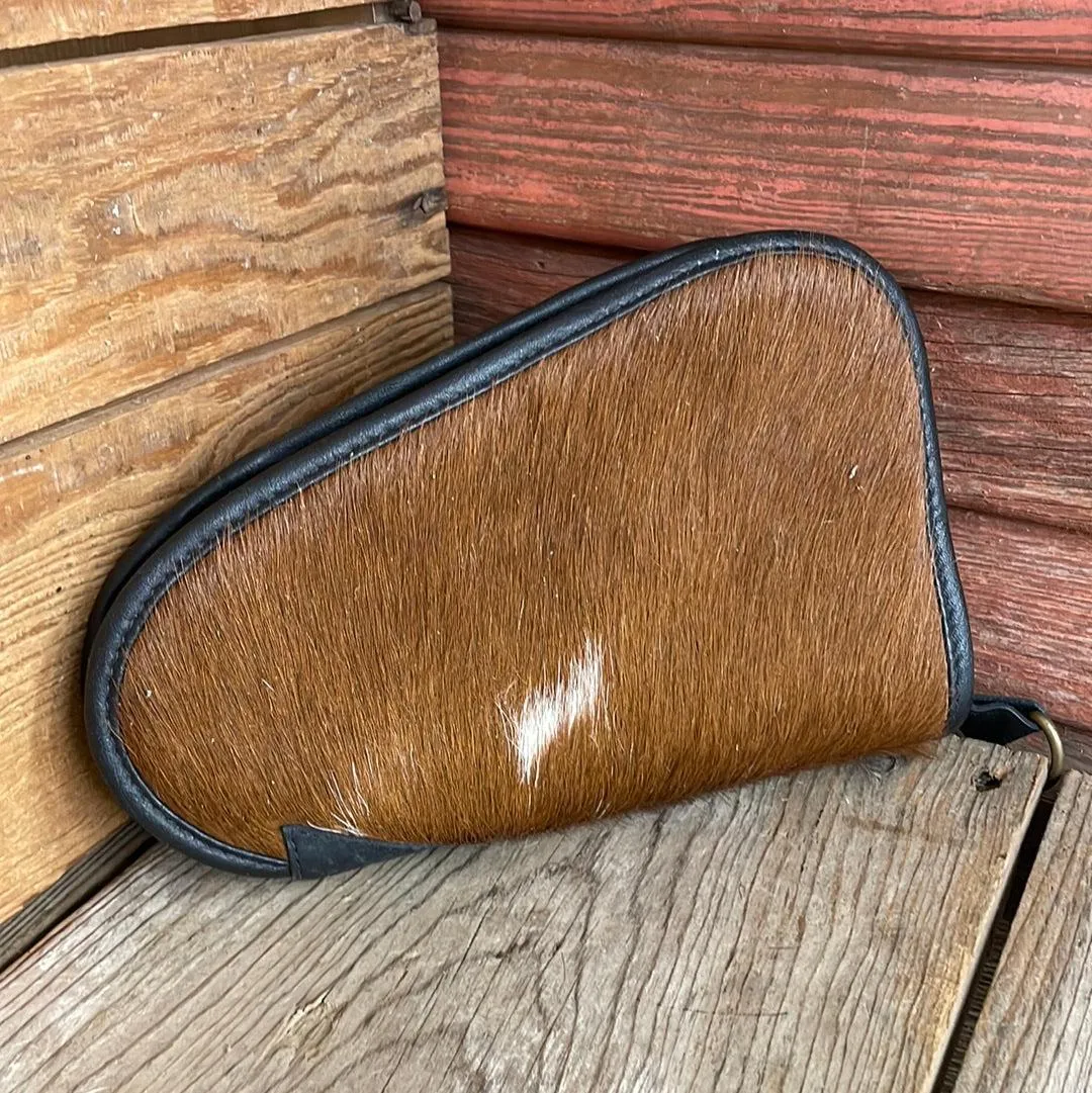 Small Pistol Case - Cowhide w/