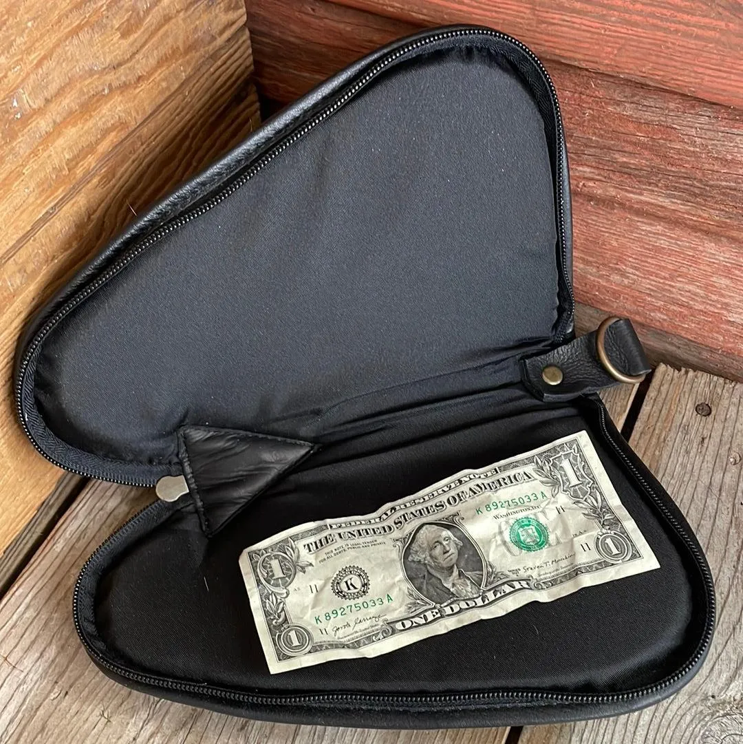 Small Pistol Case - Cowhide w/