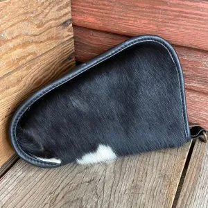 Small Pistol Case - Cowhide w/