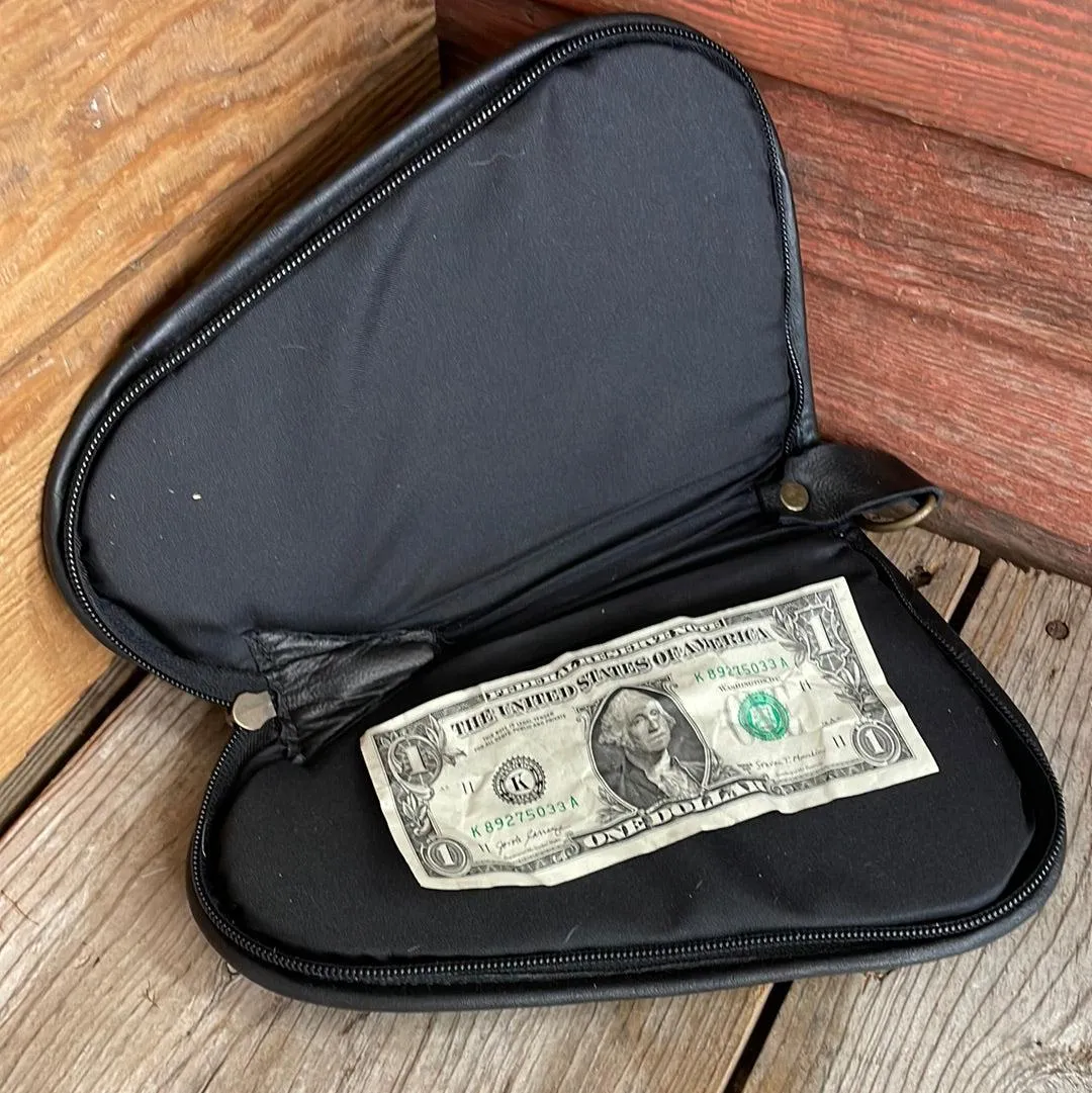 Small Pistol Case - Cowhide w/