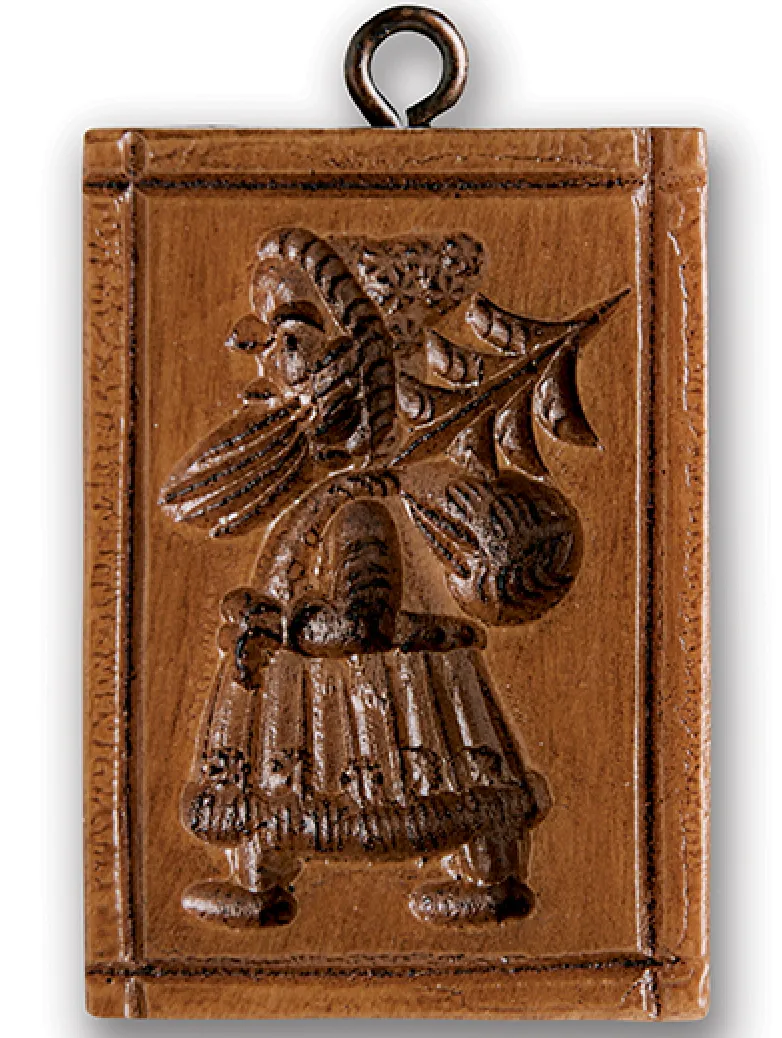 Small Santa Springerle Cookie Mold