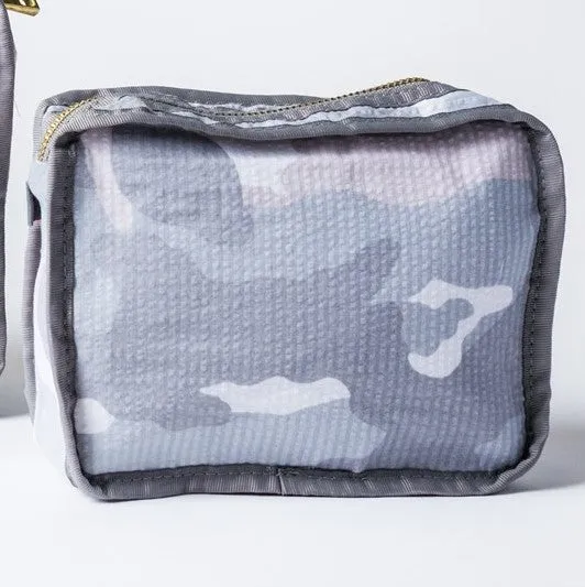Snow Camo Packing Cube Stacking Set
