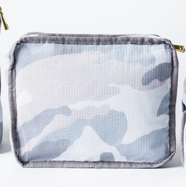 Snow Camo Packing Cube Stacking Set