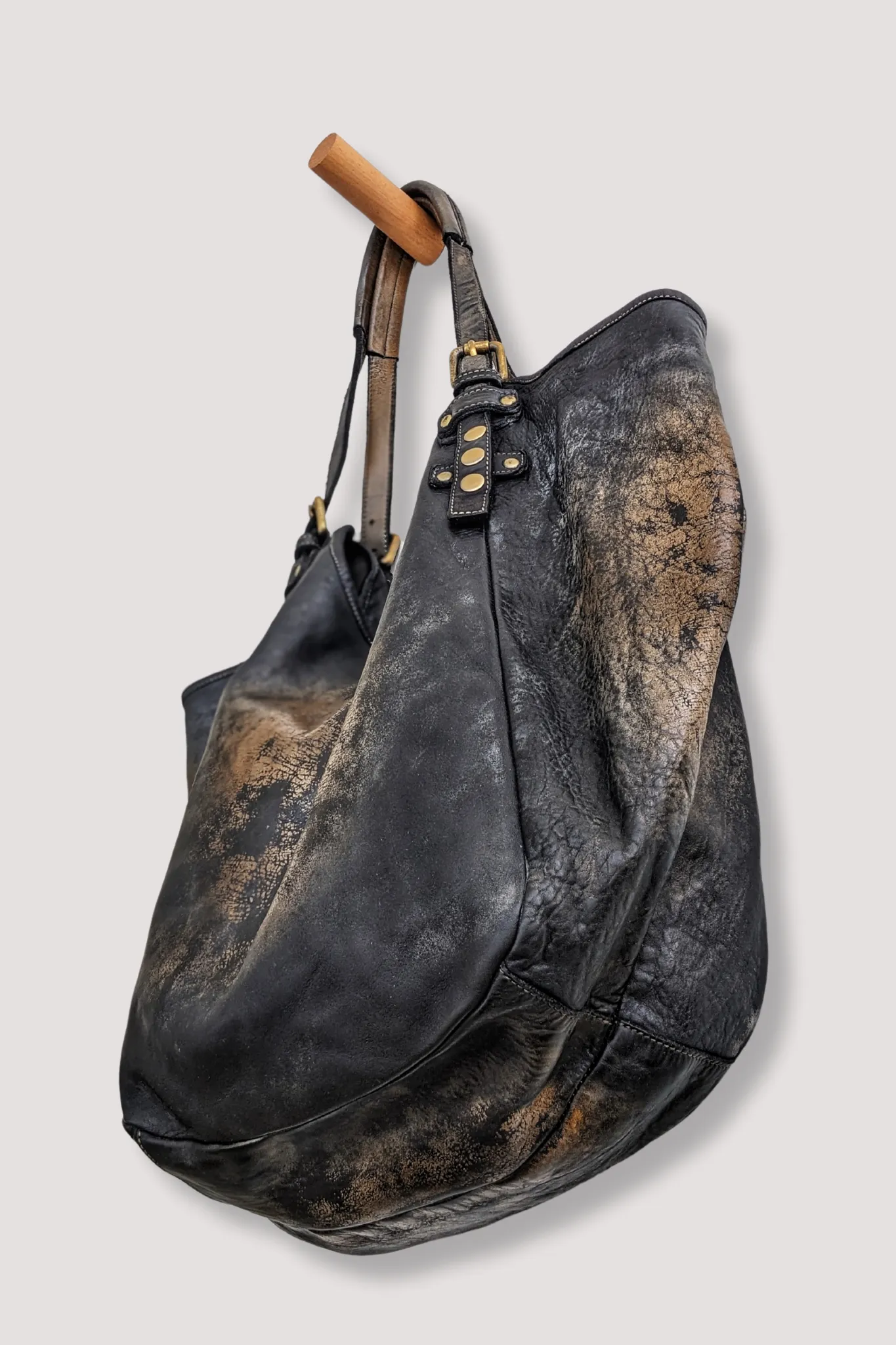 Soft & Slouchy Hobo - Black Raw Onyx - Sold Out (Sign up for email alerts)