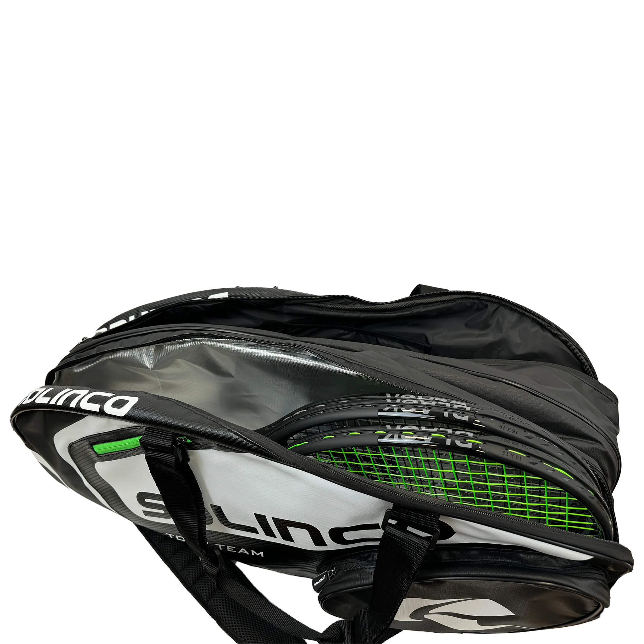Solinco 6-Pack Tour Bag Green Lining