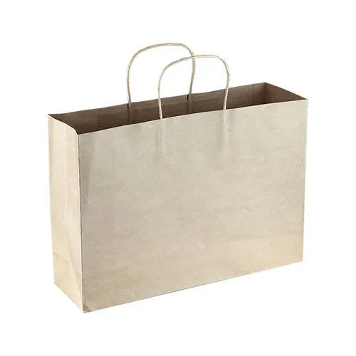 Stock Kraft Paper Shopper Bag(SKP-03D)