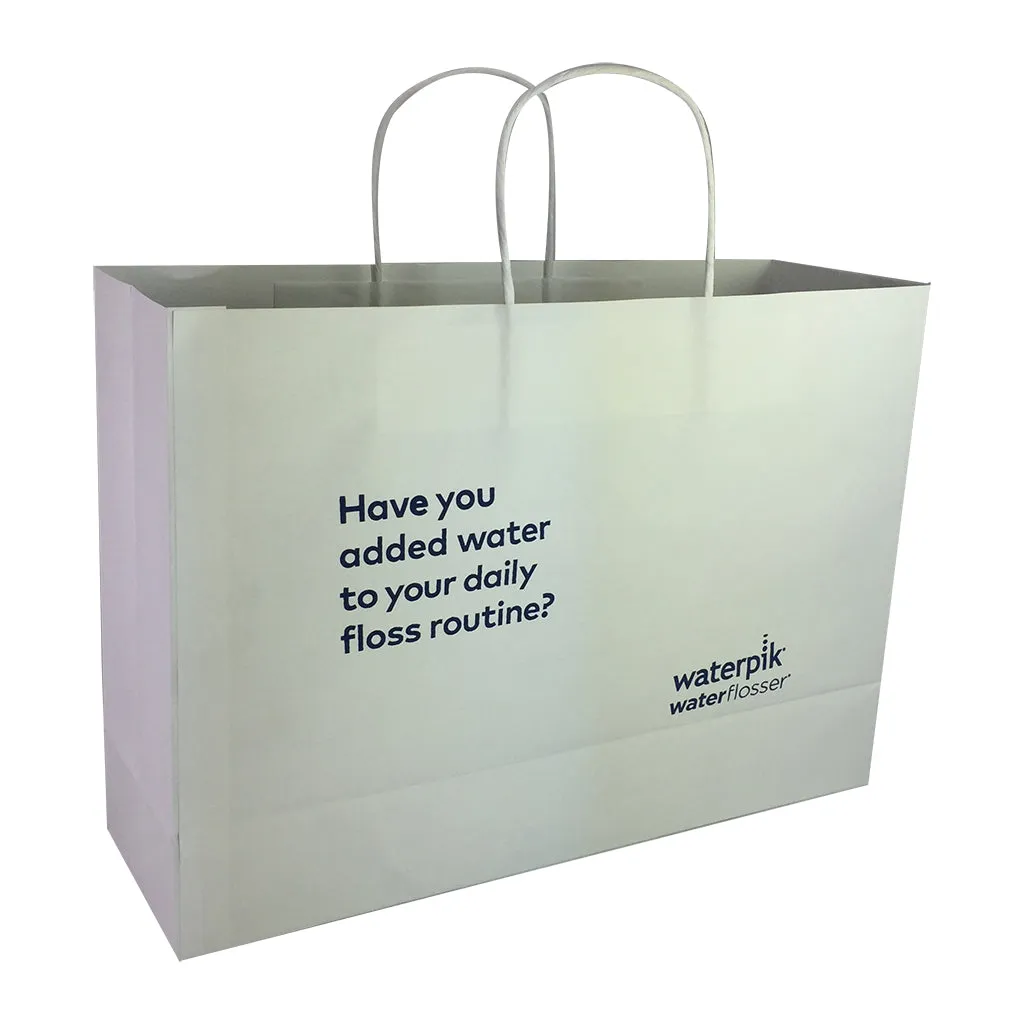 Stock Kraft Paper Shopper Bag(SKP-03D)