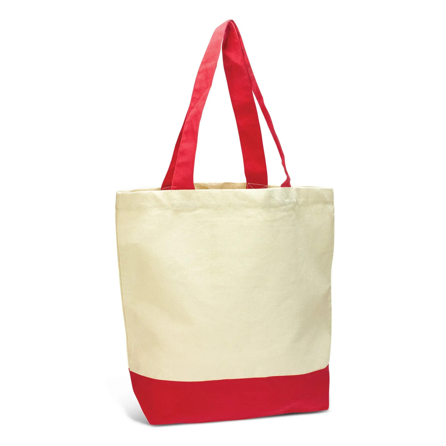 Stock Two Tone Cotton Tote(SCB-33T)