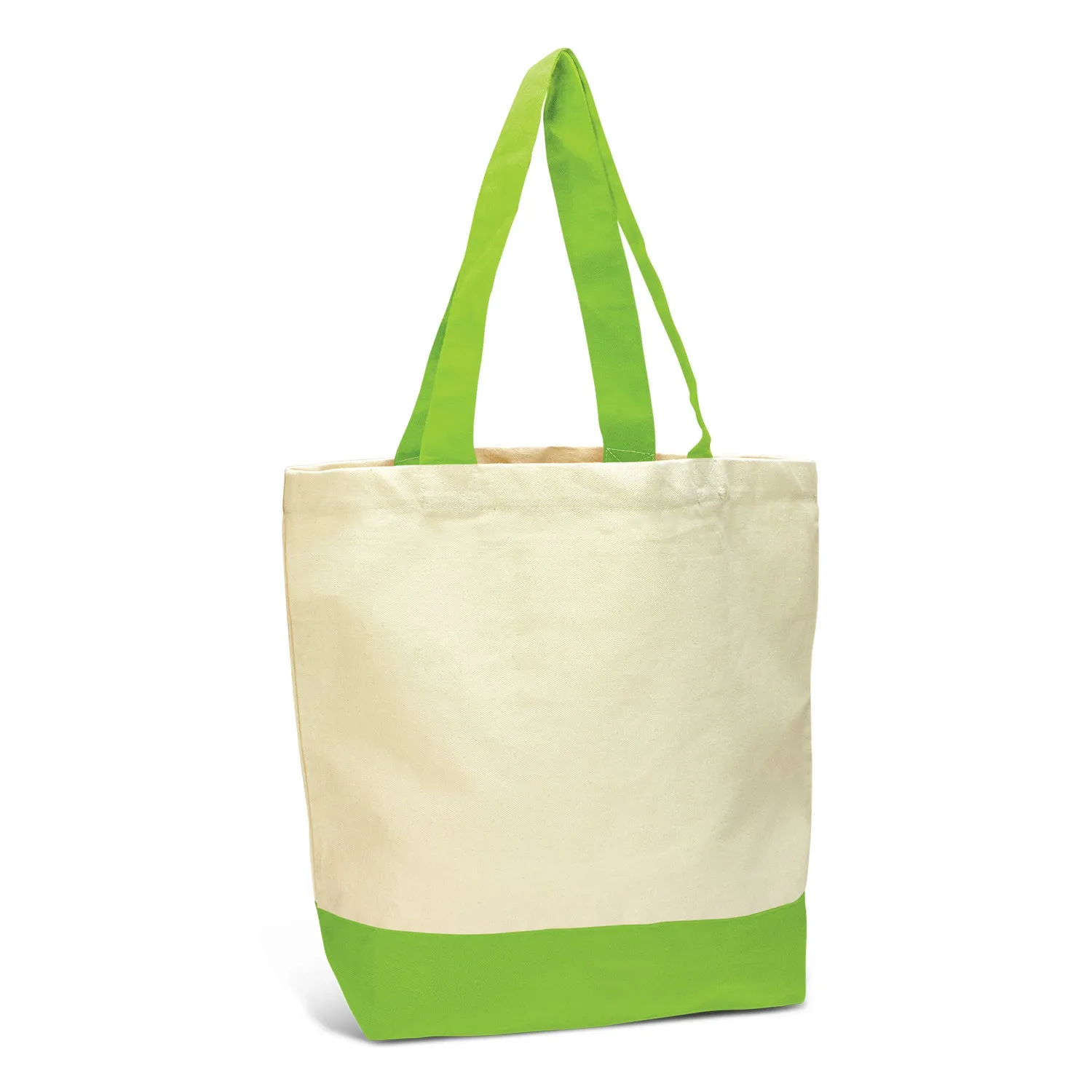 Stock Two Tone Cotton Tote(SCB-33T)